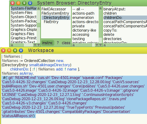 ch10-02-DirChildNames